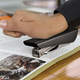 Illustration for article titled Detachable Magnetic Stapler Works Absolutely Anywhere